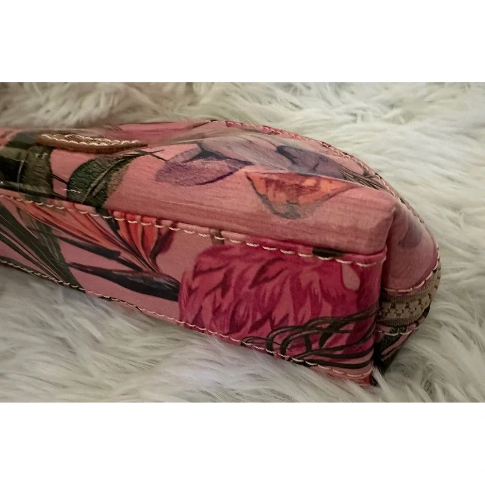 Consuela Brynn Flamingo Cosmetic Toiletry Makeup‎ Bag Case Pouch Rare HTF
